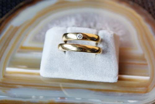 Paar trauringe gold - trauringe,