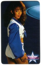 10m Dallas Cowboys Cheerleader regina Tucker Handy Karte