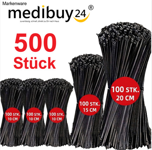 500x kabelbinder 10cm - kabelbinder, 15cm
