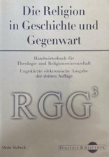 Die Religion in Geschichte und Gegenwart - PC Software Computer 