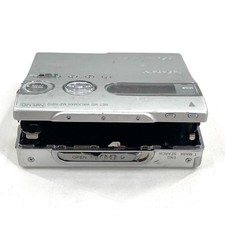 Sony MD Walkman NetMD MZ-N910 Silber Getestet Japan Gebraucht Kostenloser Ver...
