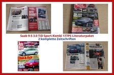Saab 9-5 3.0 TiD Sport-Kombi 177PS Literaturpaket - 2 komplette Zeitschriften