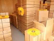 1 Komplettsatz Ersatzbürsten NEU im Karton für Kehrmaschine  Cross Tools cks 600