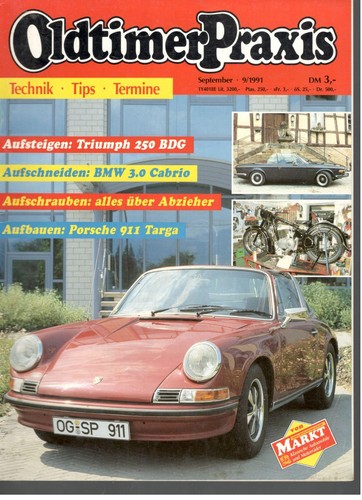 Oldtimer praxis 1991 - praxis, 09/1991