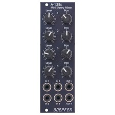 Doepfer A-138SV Mini Stereo Mixer Vintage Edition - Mixer Modular Synthesizer
