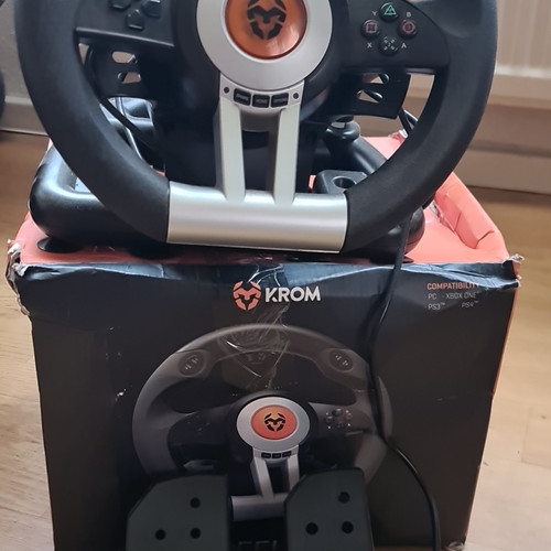 Krom rennlenkrad mit - mit, pedalen