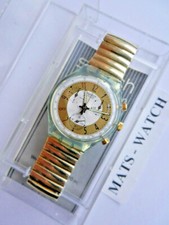 SWATCH+CHRONO+SCG100 GOLDEN