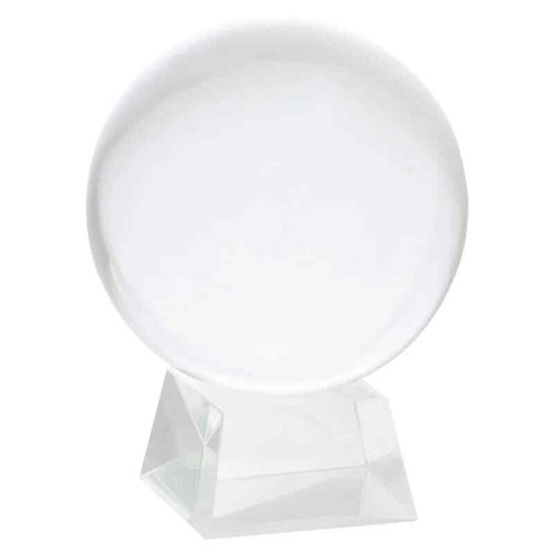 Kristallkugel mit glasfuß - mit,
