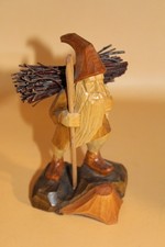 Antik geschnitzt Holzfigur