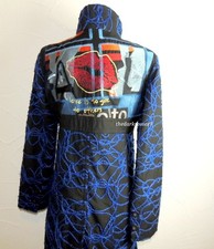 Desigual Patchwork Mantel gr.44 wie 42 Stickerei  Tailliert Boho neuwertig