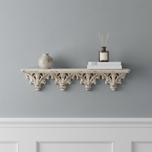 Vintage wandregal ornamente - vintage,