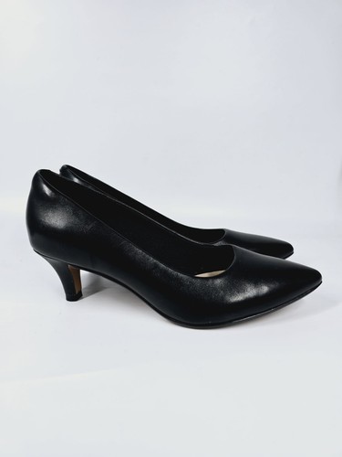 Clarks schwarze leder pumps - clarks, leder-pumps