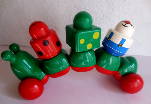 Lego duplo primo raupe rot - primo,