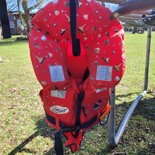 Kinderschwimmweste rot mit