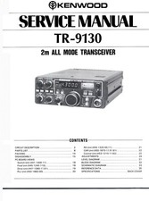 Service Manual-Anleitung für Kenwood TR-9130 