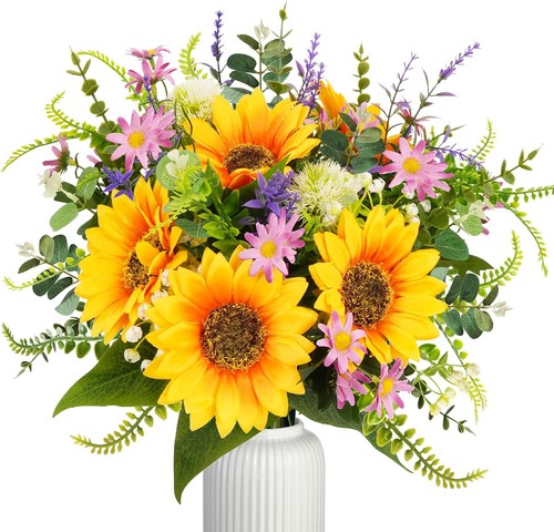 Künstlicher blumenstrauß - künstlicher,