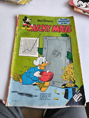 Micky maus heft - heft, 33📘