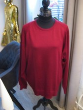 MÄRZ Herren  Feinstrickpullover ; Größe 60 ; Neuwertig ; Weinrot