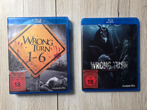 Wrong turn komplettset - wrong, 1-7