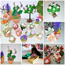 21 Teile für Blumenmarkt -