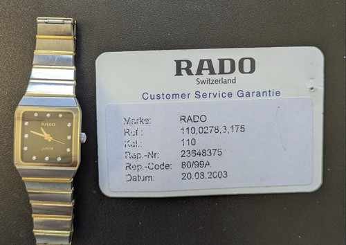 Rado integral jubilé damenuhr - rado,