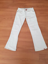 Wie neu! Edc by Esprit, Schlaghose - Jeanshose, weiß,  Gr: 38