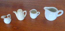 Puppenstuben-Geschirr, 4 Kännchen, 50er Jahre-