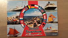 Postkarte Seestadt Bremerhaven Liverpool Bay Grönland Ellinor 10.08.1987 gel_
