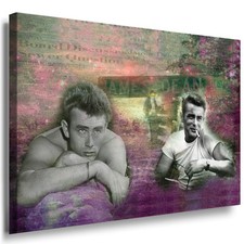 Leinwandbild James Dean Auto