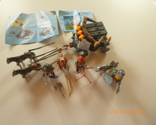 Playmobil Knights 9341 Ponygespann + 9345 Zwerg mit Pony