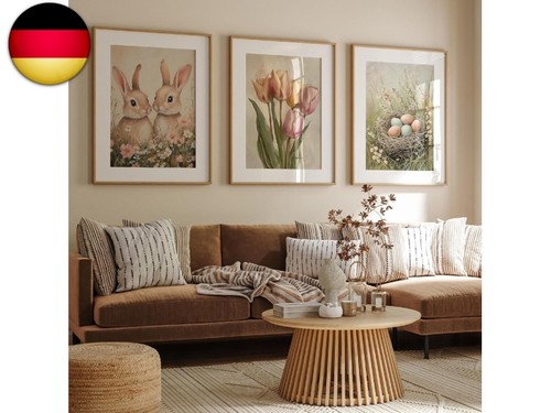 3er poster set ostern motiv - set,,