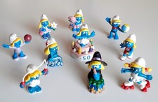 10 teiliges Schlumpfine Schleich Schlumpfinen Set Sonderedition