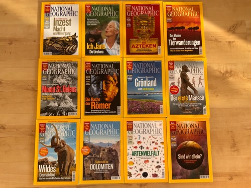 National geographic jahrgang - national,