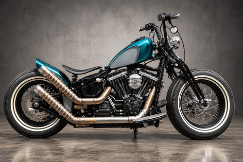 Harley davidson panhead - davidson,