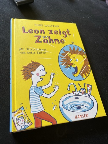 Leon zeigt zähne von silke - zeigt,