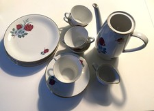 Konvolut * Kaffeegeschirr * Seltmann Weiden * Porzellan * Rosen * 18 Teile