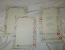 um 1927 ART DEKO Kaffee Hag   CARITE` BERLIN  - 8 x ungenutzte Reklame Karte 