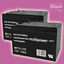 Akku-Satz 2 x 12V 15Ah