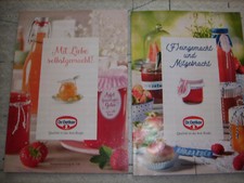 Rezepthefte Marmelade Dr. Oetker Nr.130,140 + Zugabe Heft Rezepte Rote Grütze