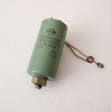 Motor-Kondensator - 1,6 µF - 220 V - E-TGL 10589 - Ø30 mm - L: 60 mm