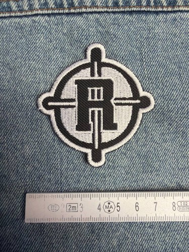 Rammstein old logo aufnäher - -,