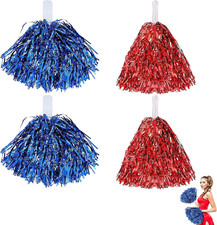 4 Stück Cheerleader Pompons