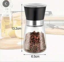 6 Pfeffermühlen Glas nur ausgepackt nie benutzt