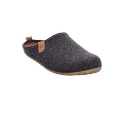 Rohde Pantolette Tivoli Grau Filz Wolle Slipper Einlage Hausschuh 6920 82