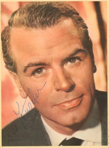 Autogrammkarte schauspieler - schauspieler, o