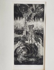 2x Hervai Katalin Lithographie