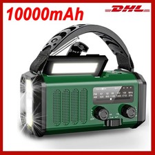 Solar Kurbelradio AM FM