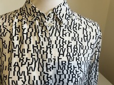 HUGO Hugo Boss Bluse Damen Gr. 38 Schwarz/Weiss TOP