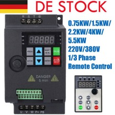 220V 380V 0.75KW 1.5KW 2.2KW VFD Frequenzumrichter Frequenzumwandler Inverter
