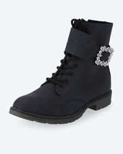 Boot blau 38 Damen Schuhe in Glattleder-Optik "marine" UVP: 64,99 € P664